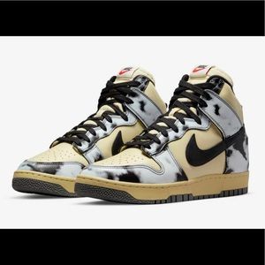 Nike Dunk High 1985 Black Acid Wash